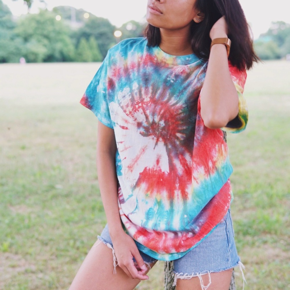 Rainbow Tie Dye Tee